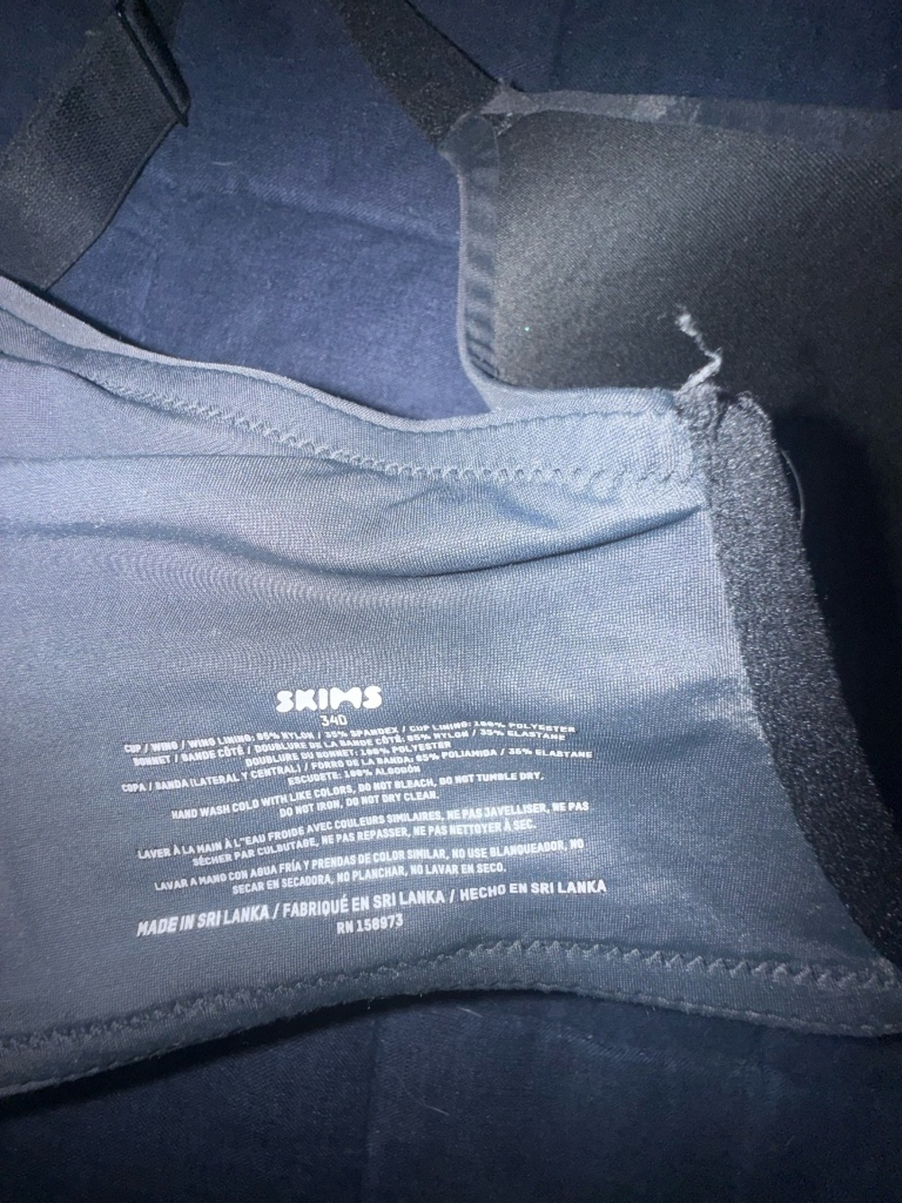 Skims Fits Everyone T-Shirt Bra 34D - Picture 2 of 4